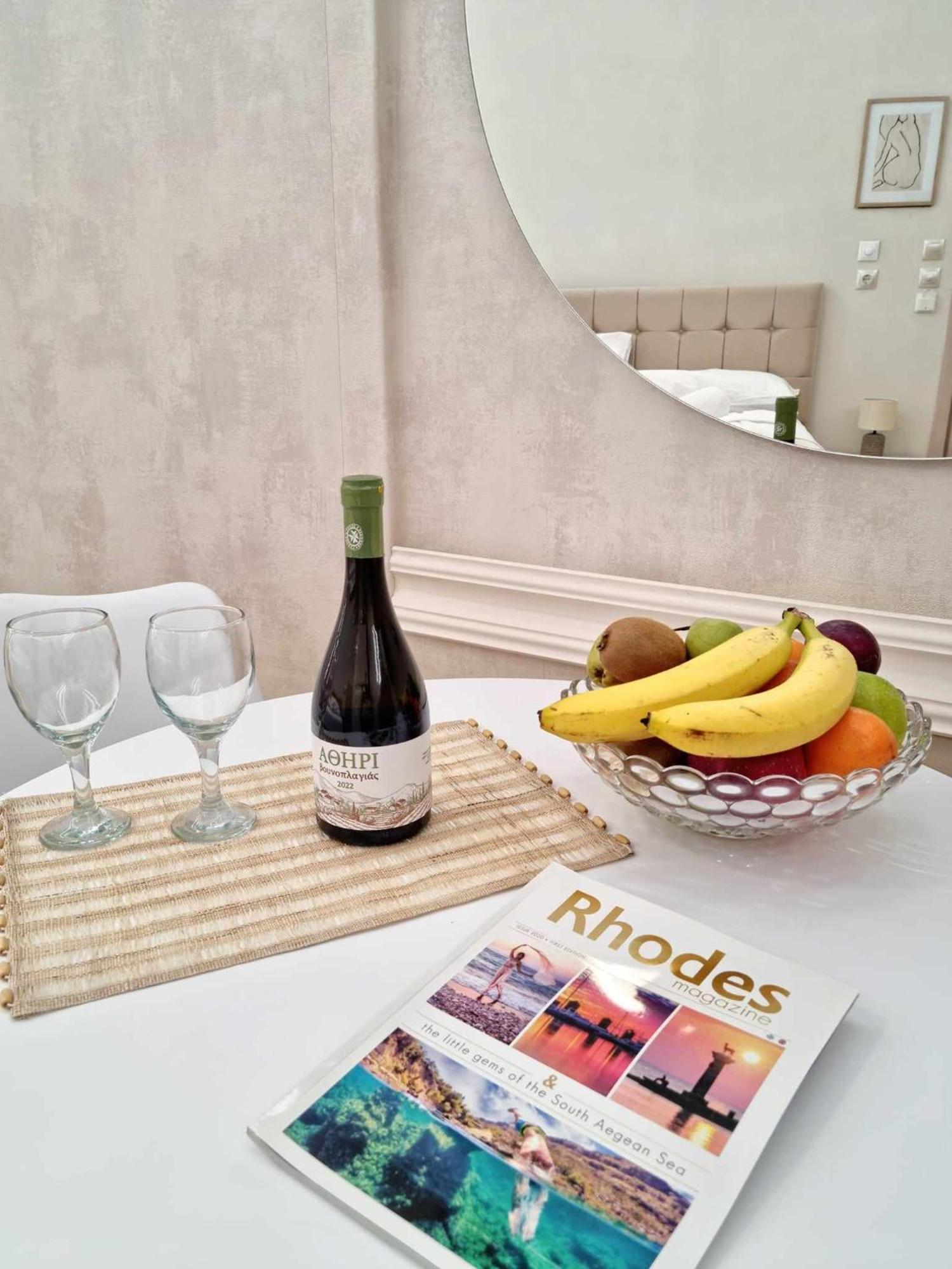 Golden City Center Suites Rhodes City Dış mekan fotoğraf